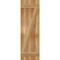 Ekena Millwork Joined Board-n-Batten Shutters w/Z-Bar, Rough Sawn Western Red Cedar, 16 1/8W x 51H, PR RBJ06Z16X051RWR - alternate 4
